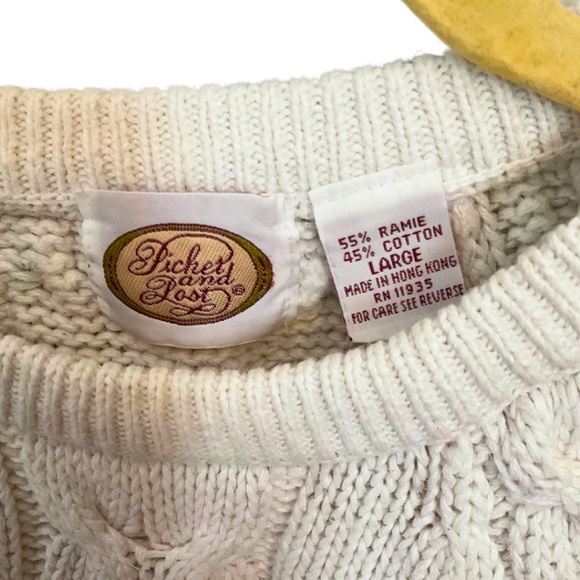 Picket and Post Knit Sweater - Picture 3 of 3